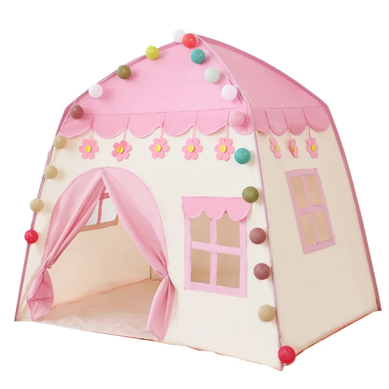 Tipi Princess Castle – Vikbart lektält - Lekstuga för barn