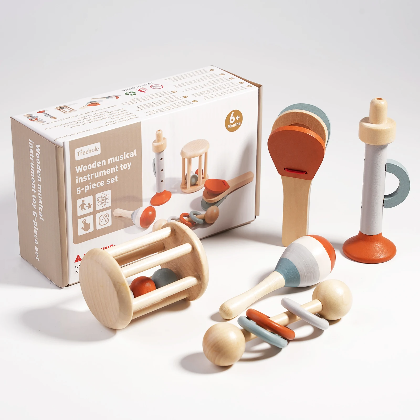 Infant Bell - Mjuka ljud - Montessori-musikinstrument