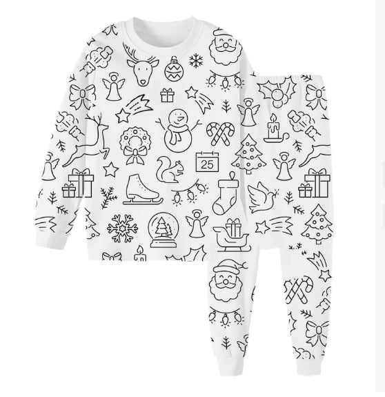 DIY Pajama Set – Färg & dröm – Colours Pyjamas-set för barn