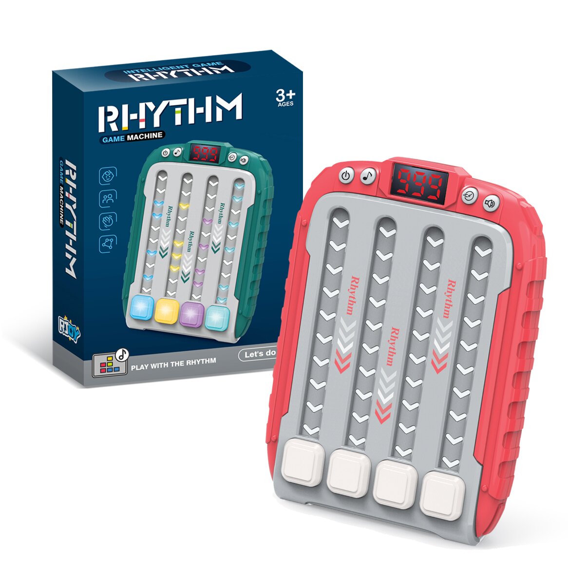 Rhythm - Minskar stress, förbättrar reaktionsförmågan - Snabbhetsspel
